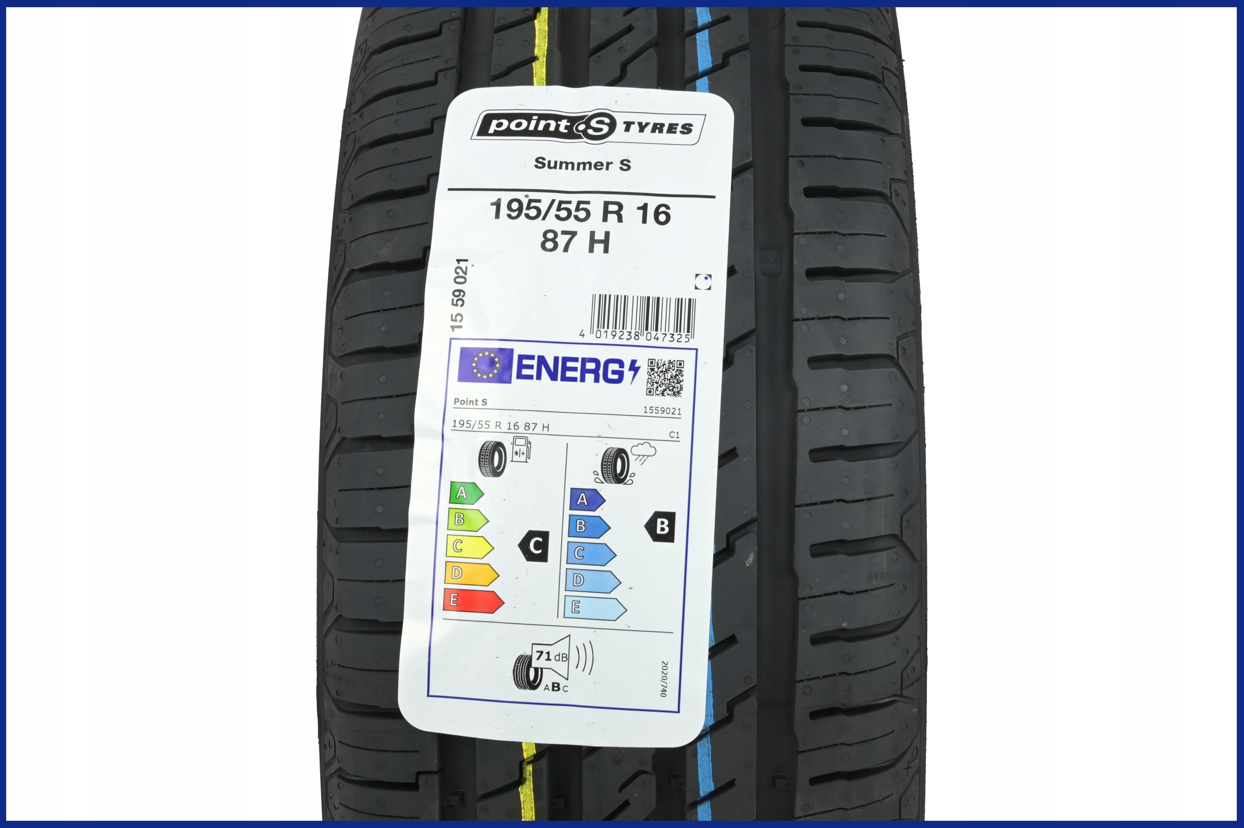 Шина POINT S 195/55R16 87H Summer S
